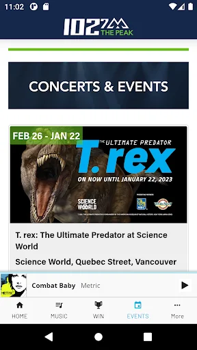 102.7 THE PEAK screenshot 4