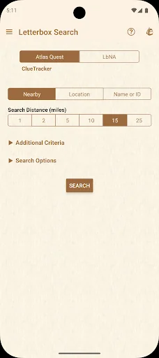 Clue Tracker for Letterboxing