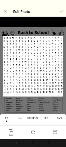 Solve Word Search With Photo screenshot 3