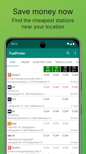 FuelFinder - Scandinavia