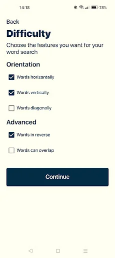Word Search Puzzle Maker screenshot 3