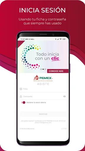 Pemex ASISTE screenshot 1