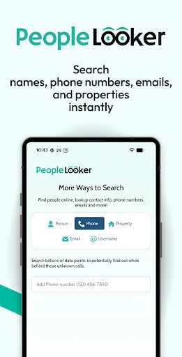 PeopleLooker Background Search screenshot 1