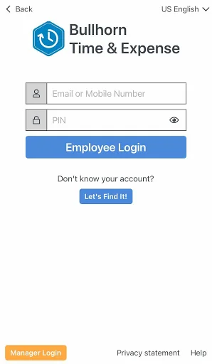 Bullhorn Time & Expense Mobile screenshot 3
