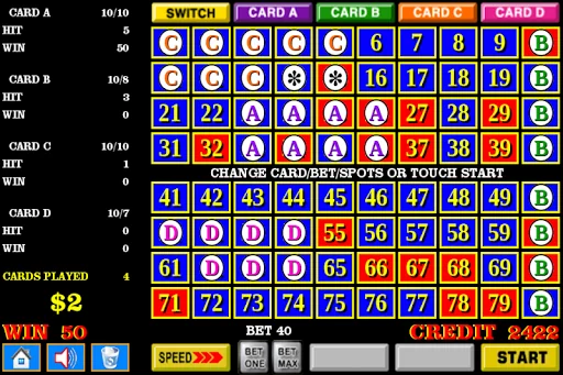 Four 4 Card Keno - Huge Bets