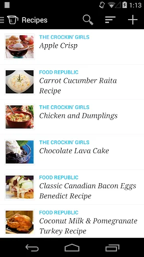 Recipe, Menu & Cooking Planner screenshot 1