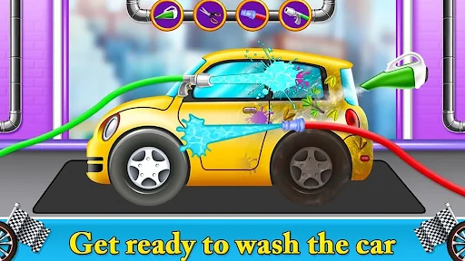 car wash garage game