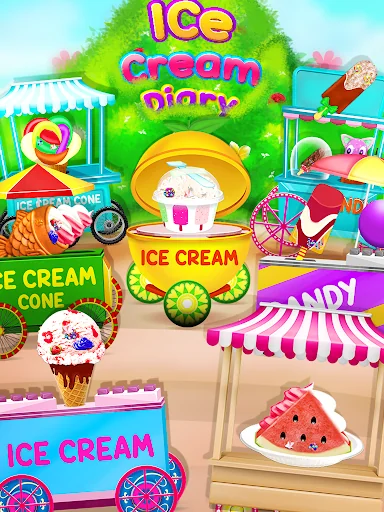 Ice Cream Diary - Cooking Game