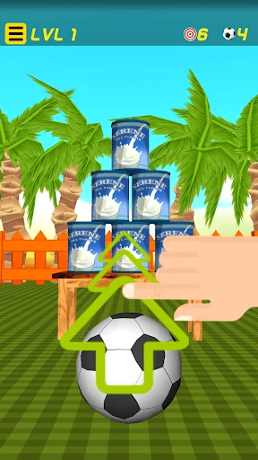 Soccer Knockdown: Ball Smash