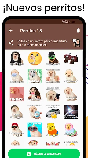 Stickers del Perrito Triste screenshot 1