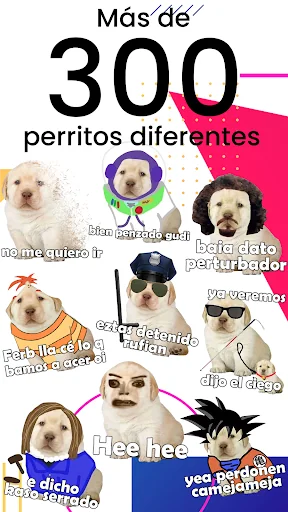 Stickers del Perrito Triste screenshot 3