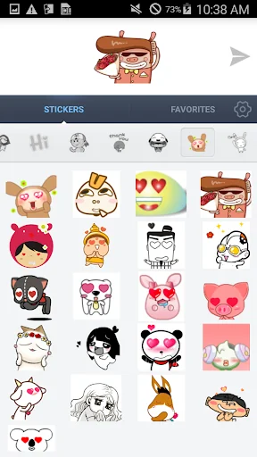 Love Stickers for messenger screenshot 2