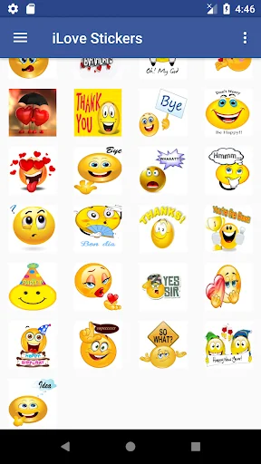 Romantic love stickers screenshot 1