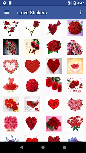 Romantic love stickers screenshot 3