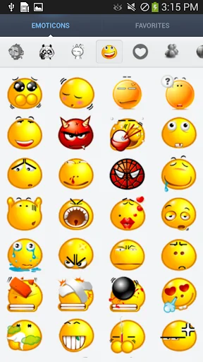 Cute Emoticons Sticker screenshot 4