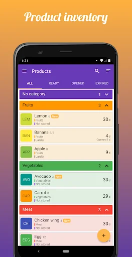 Best Before - Food Tracker screenshot 1