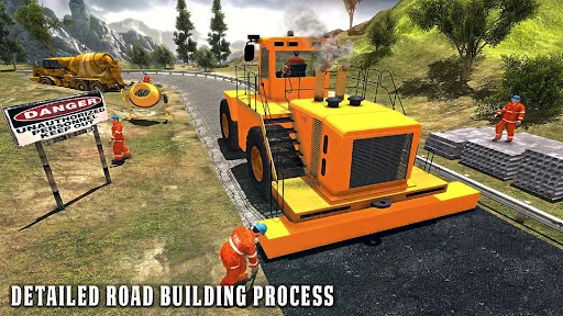 Road Builder Construction 2018 screenshot 4