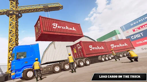 Heavy Truck Simulator Driving screenshot 1