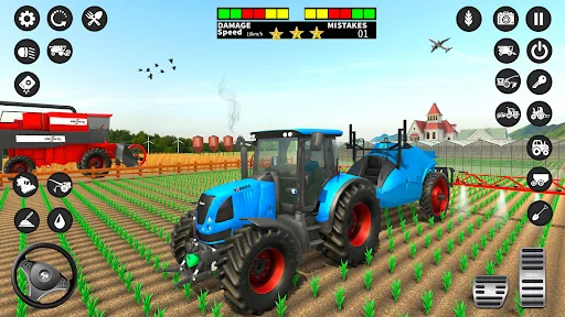 Farm Tractor Driving Simulator