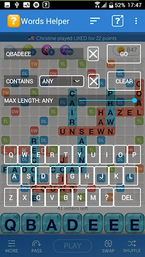 Words Helper (w Floating Tile)