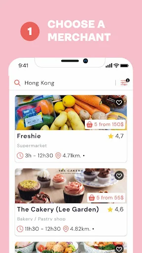 Phenix, anti-waste groceries screenshot 1