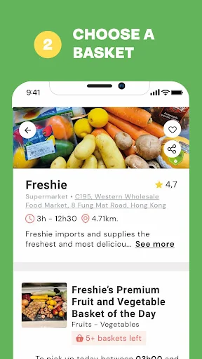 Phenix, anti-waste groceries screenshot 2