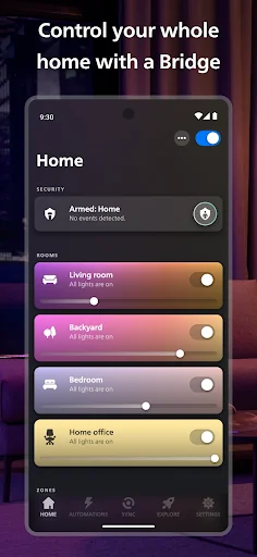 Philips Hue screenshot 2