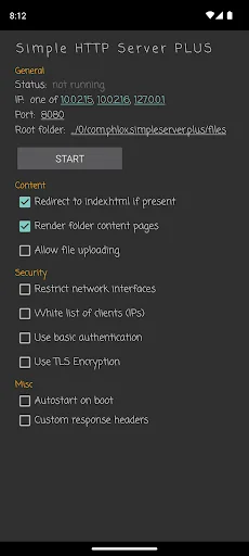 Simple HTTP Server
