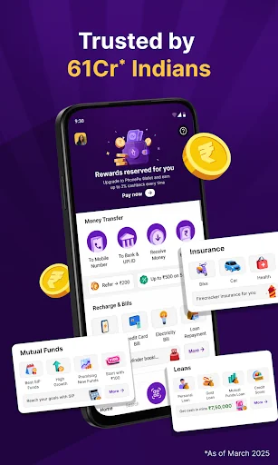 PhonePe UPI, Payment, Recharge screenshot 1
