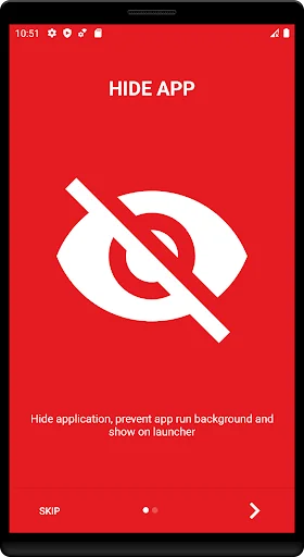 Hide Application