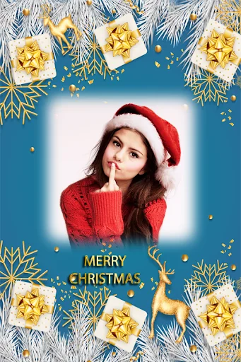 Christmas photo frame 2026