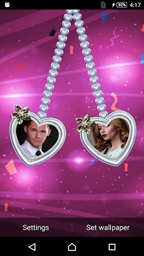 Romantic Couple Foto Wallpaper