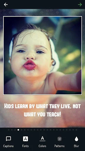 Photo Captions — Text on Photo