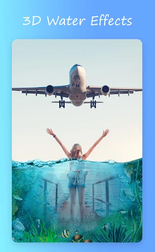 3D Water Effects Photo Editor