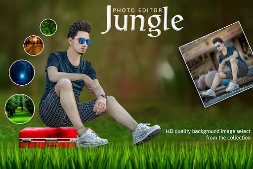 Jungle Photo Frame