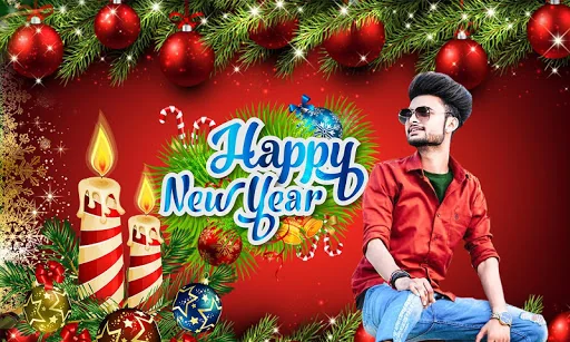 Happy New Year Photo Frame