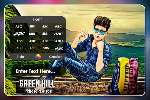 Green Hill Photo Editor