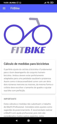 FitBike - Calcule sua Bike