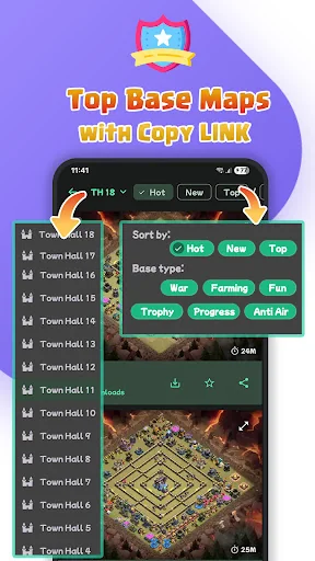 Clashtasia - Base Layout link screenshot 3