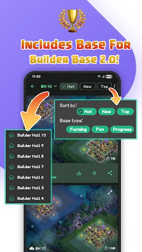 Clashtasia - Base Layout link screenshot 4