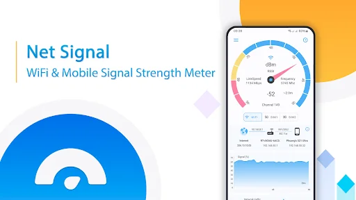 Net Signal: WiFi & 5G Meter screenshot 1