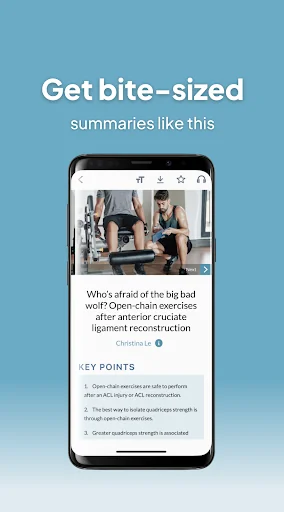 Physio Network Research Review screenshot 2