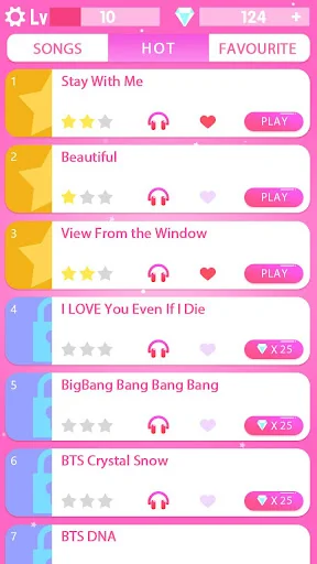 Kpop Piano Game: Color Tiles