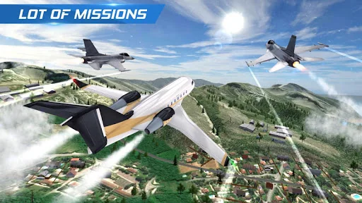 Airplane Flight Pilot screenshot 2