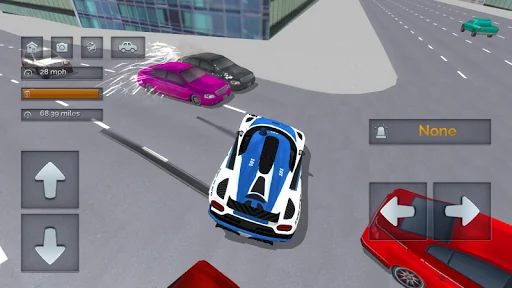 Police Car Crazy Drivers screenshot 4