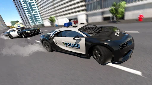 Police Car Drift Simulator screenshot 2