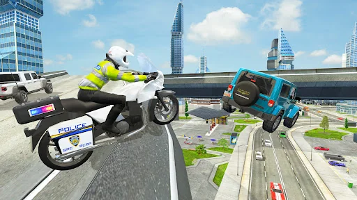 Police Motorbike Simulator 3D