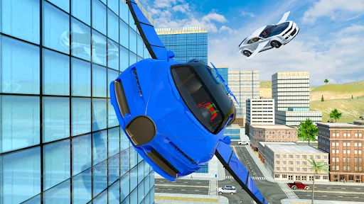 Flying Car Transport Simulator screenshot 1