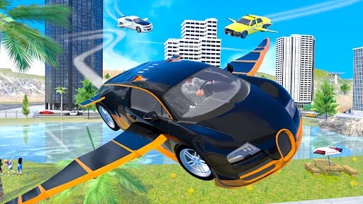Flying Car Transport Simulator screenshot 3
