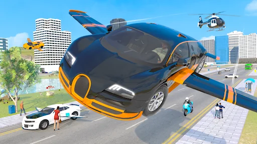 Flying Car Transport Simulator screenshot 4